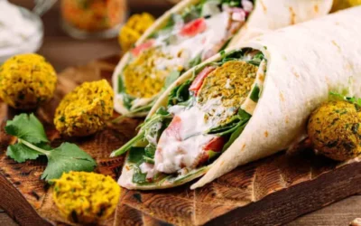 Falafel wrap – 650 RSD / kom